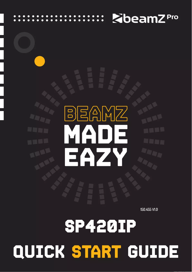 Image de la première page du manuel de l'appareil SB420IP