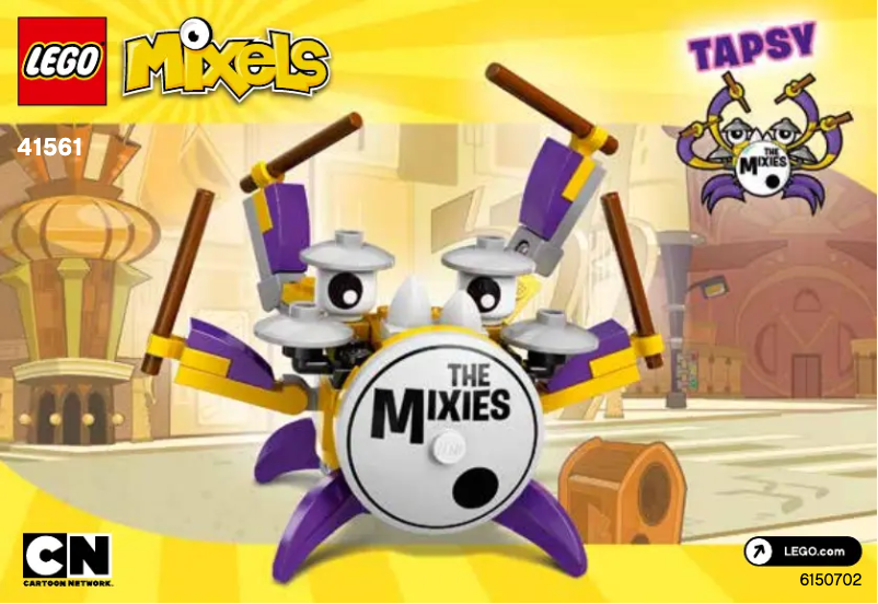 First page image of the manual for Mixels 41561