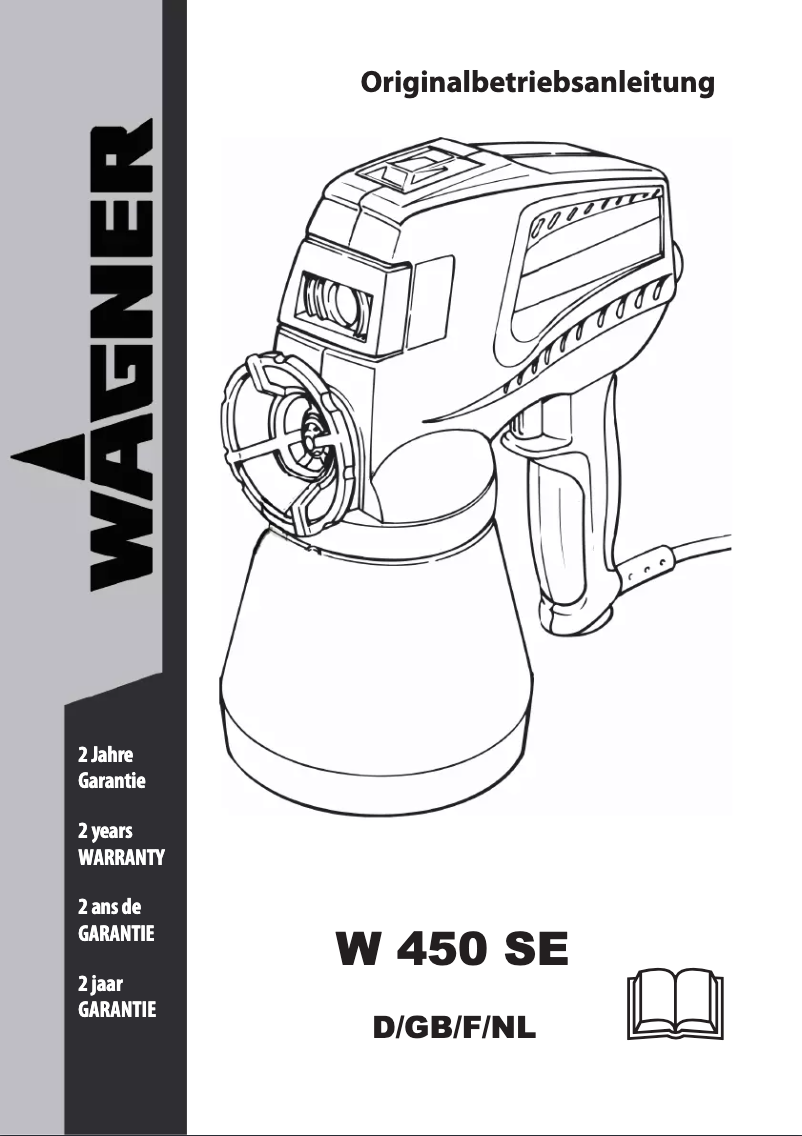 First page image of the manual for W 450 SE