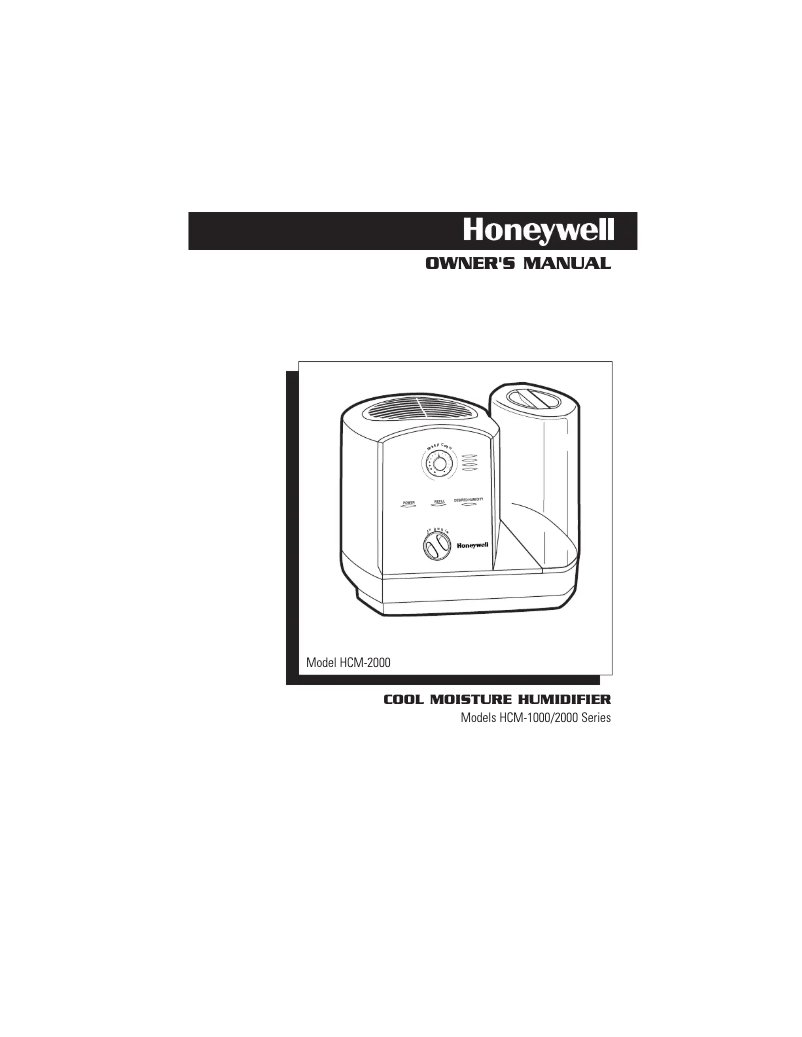 First page image of the manual for HCM-2000