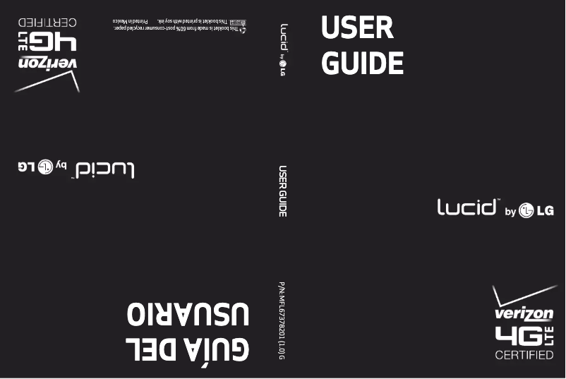 First page image of the manual for Lucid