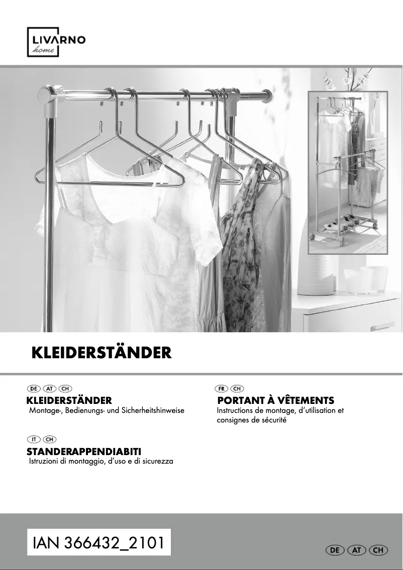 First page image of the manual for IAN 366432