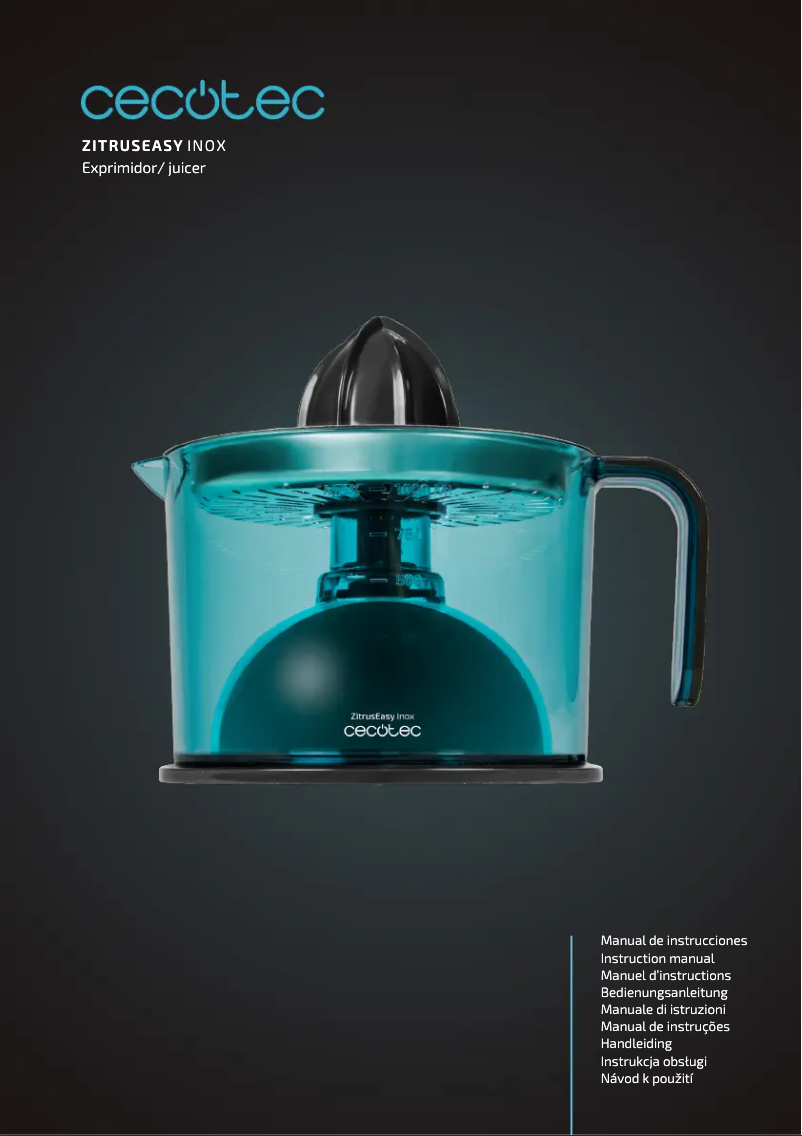 First page image of the manual for ZitrusEasy