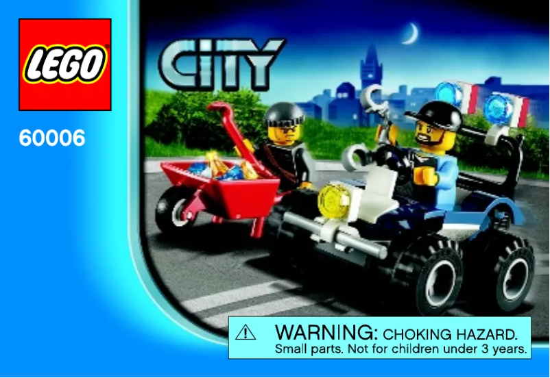 Page 1 of the manual User Manual Lego City 60006