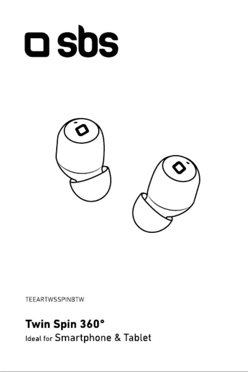 First page image of the manual for Twin Spin 360°