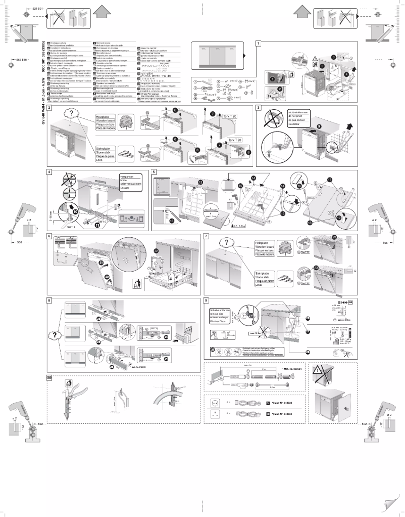 Page 1 of the manual User Manual Constructa CG 4A50V8