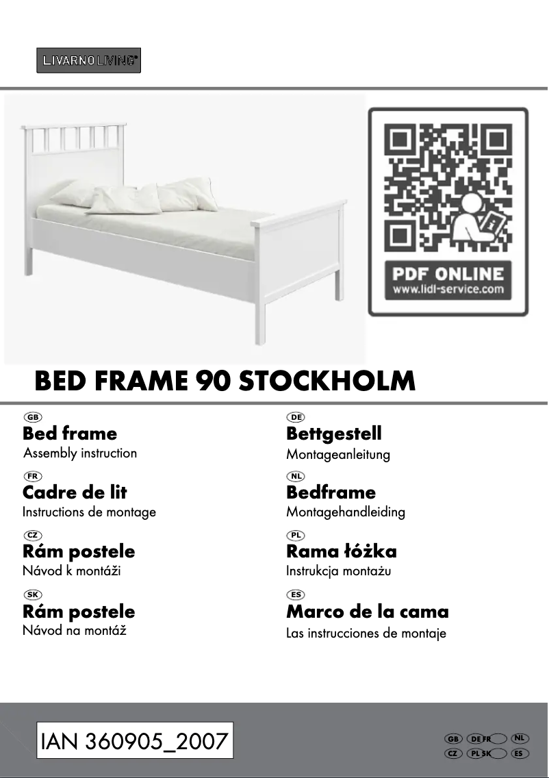 Page 1 of the manual User Manual Livarno Lux IAN 360905