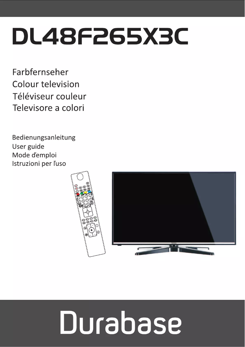 First page image of the manual for DL39F265X3C