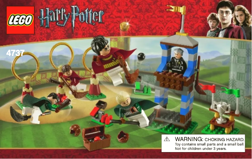 Page 1 of the manual User Manual Lego Quidditch Match