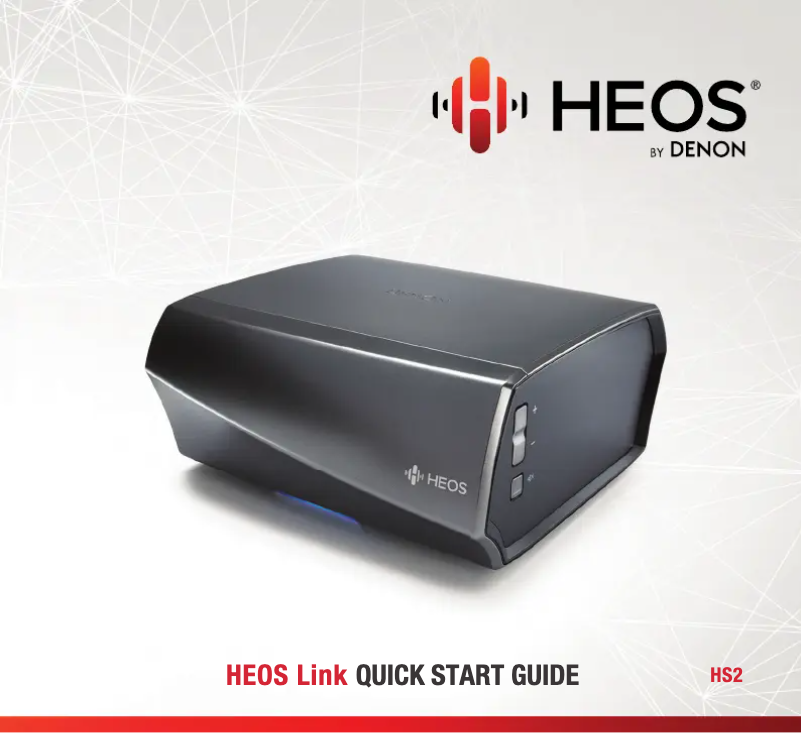 First page image of the manual for HEOS Amp HS2
