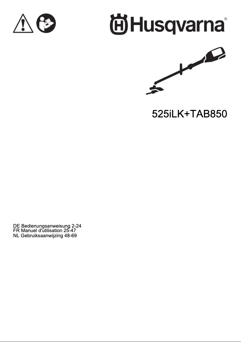 First page image of the manual for 525iLK