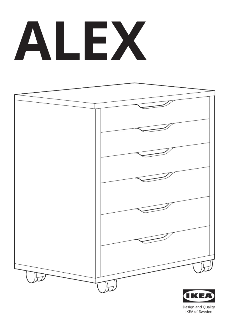 First page image of the manual for ALEX 504.735.44