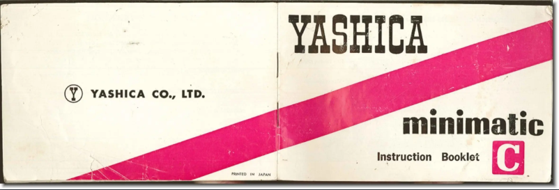 First page image of the manual for Minimatic C