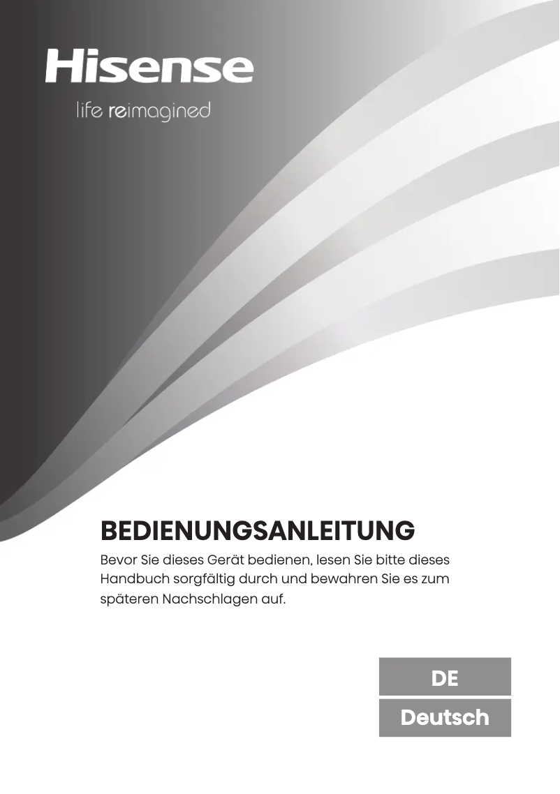 First page image of the manual for RQ5P470SAID