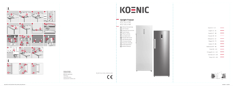 Page 1 of the manual User Manual Koenic KFZ 531 E NF