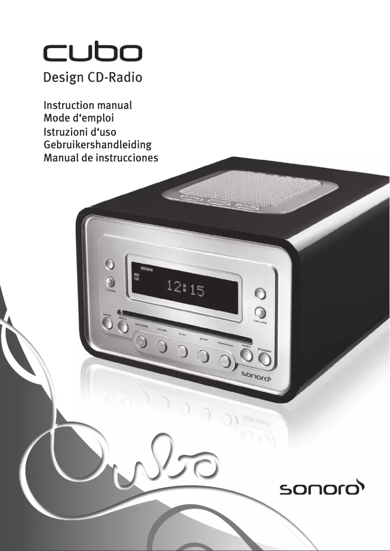 First page image of the manual for Cubo