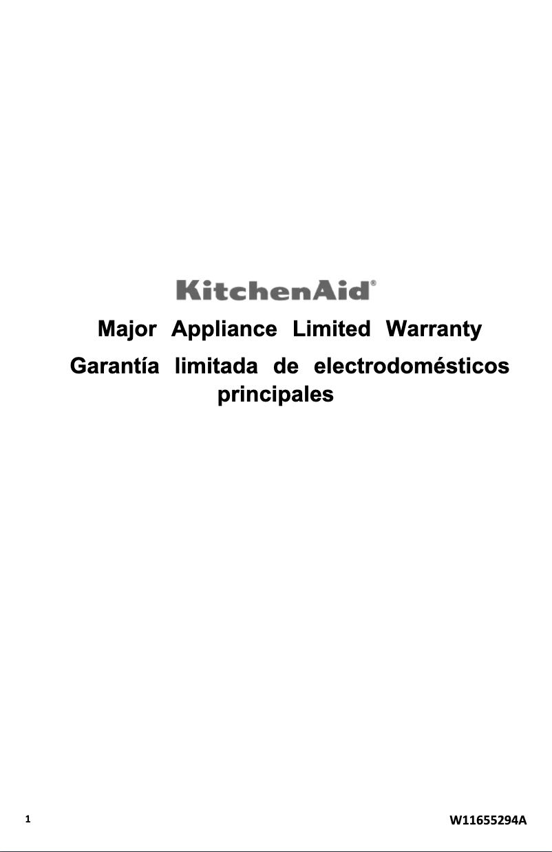 First page image of the manual for KMCS324P