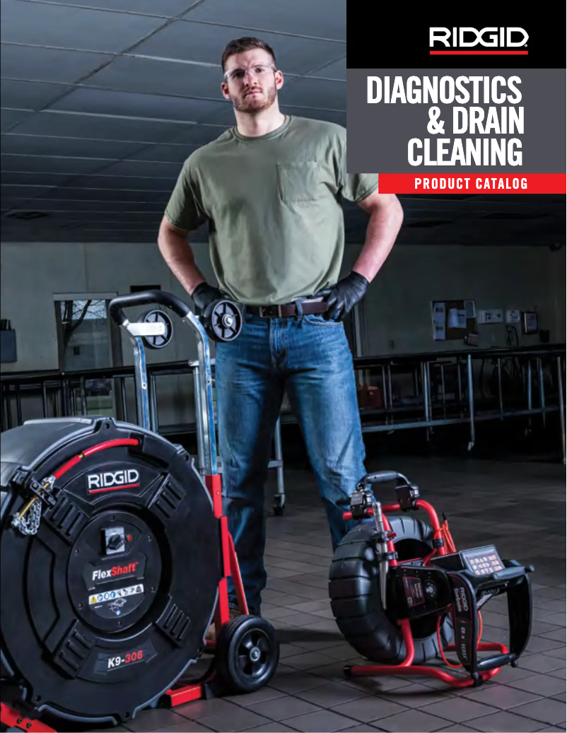 Page 1 of the manual Brochure Ridgid SeeSnake nanoReel