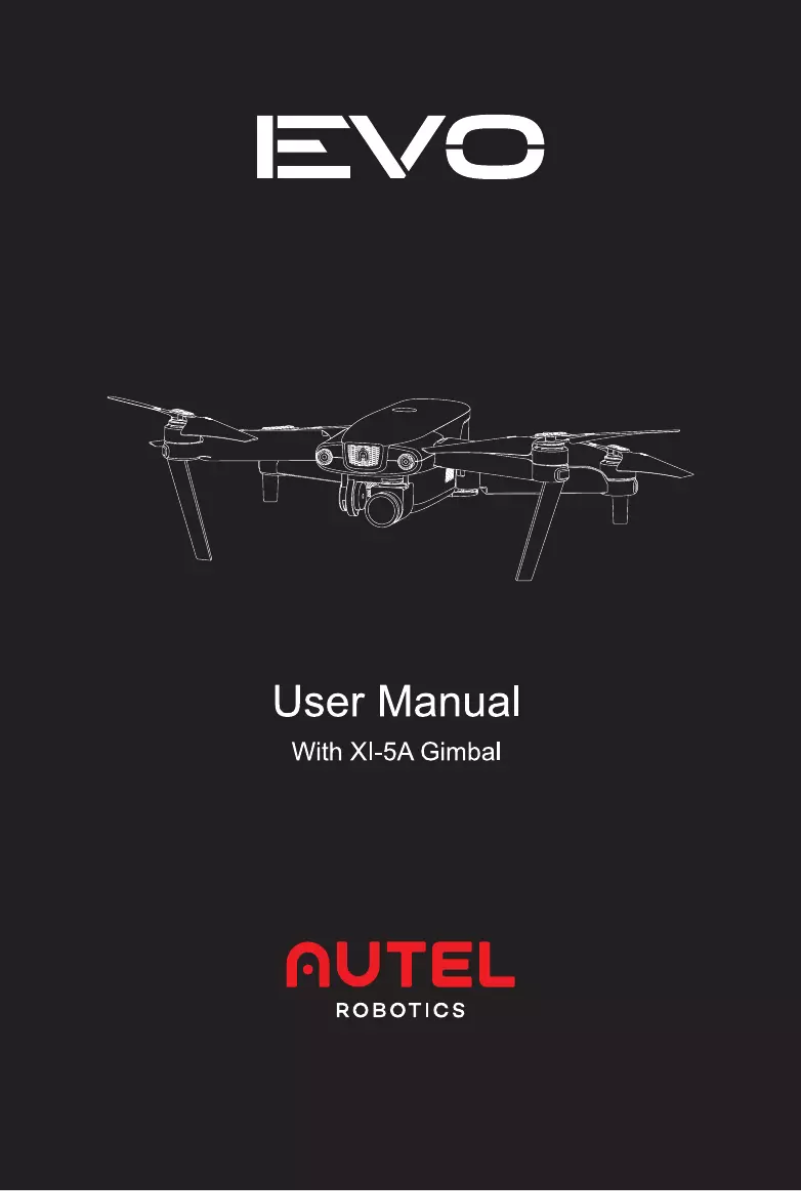 Page 1 of the manual User Manual Autel EVO