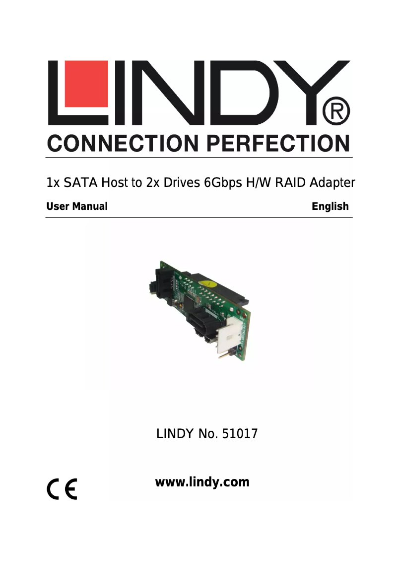 First page image of the manual for 51017