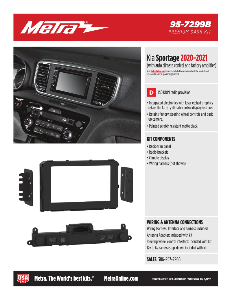 First page image of the manual for 95-7299B