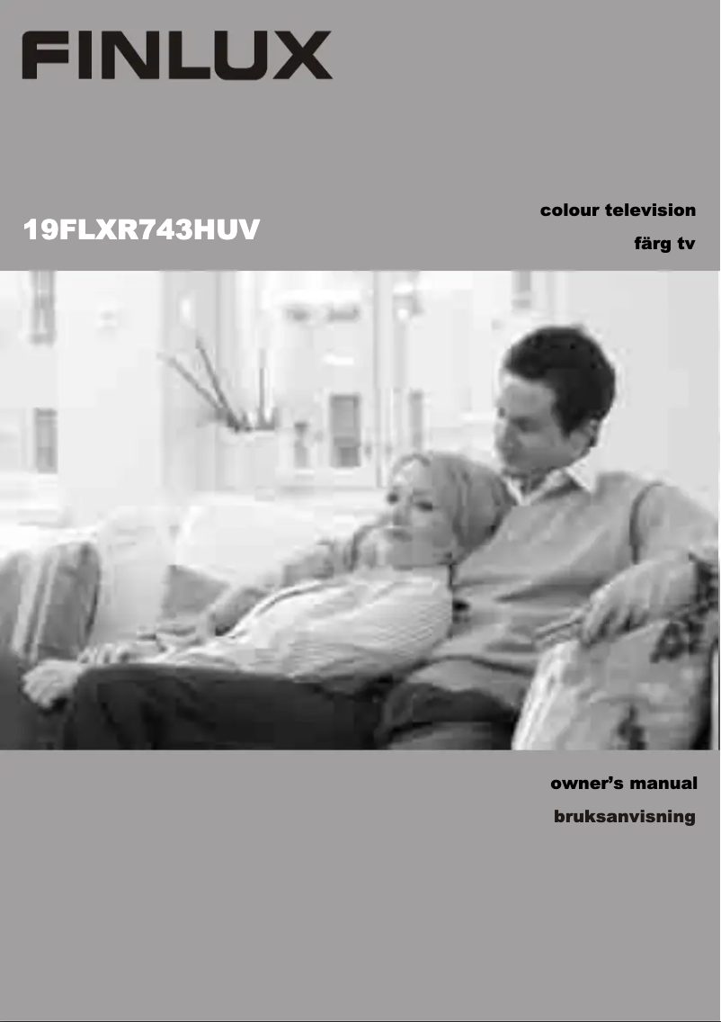 Page 1 of the manual User Manual Finlux 19FLXR743HUV