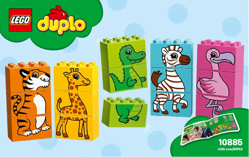 Page 1 of the manual User Manual Lego Duplo 10885