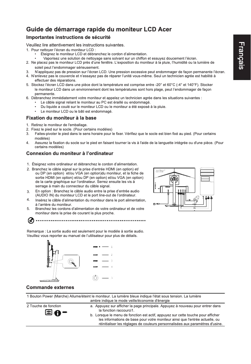 First page image of the manual for CB242Y