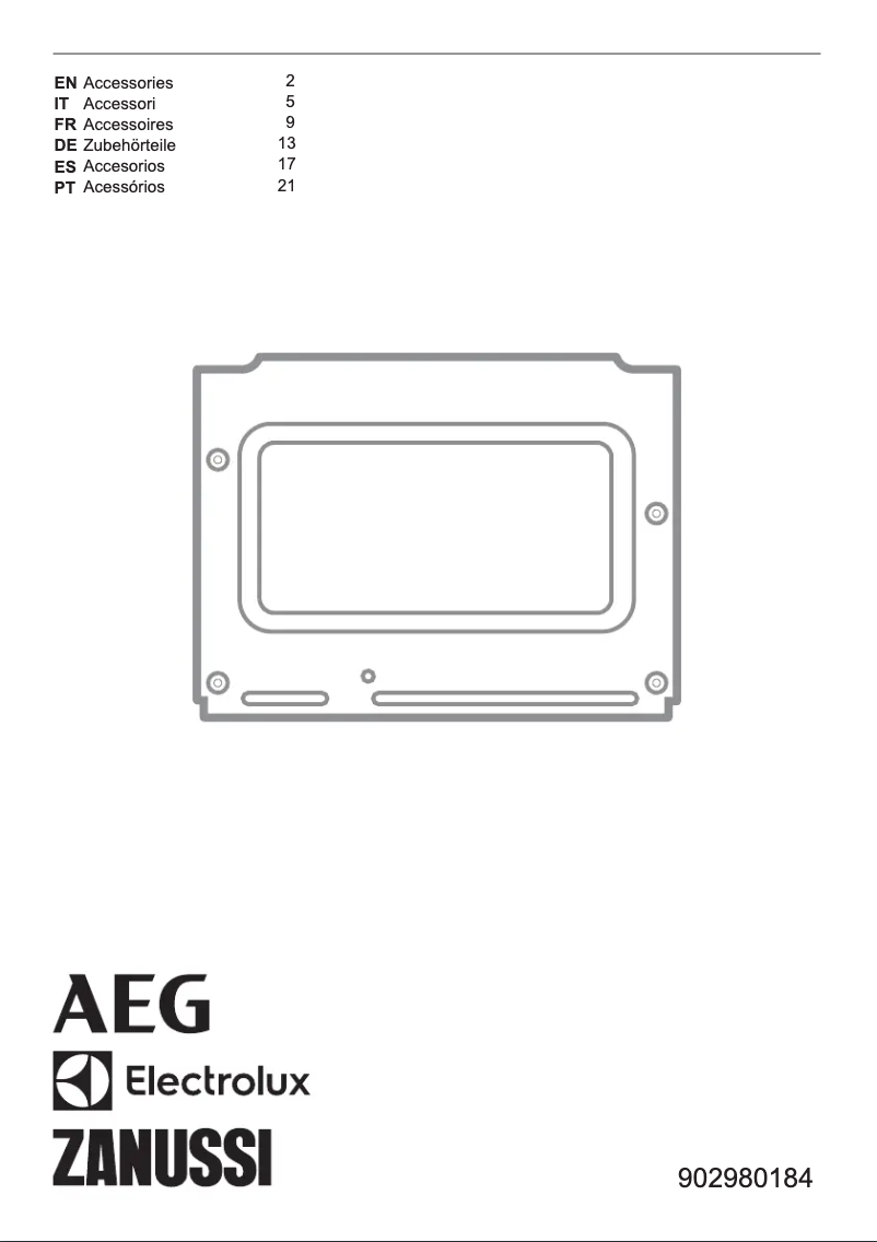 First page image of the manual for E4WP31