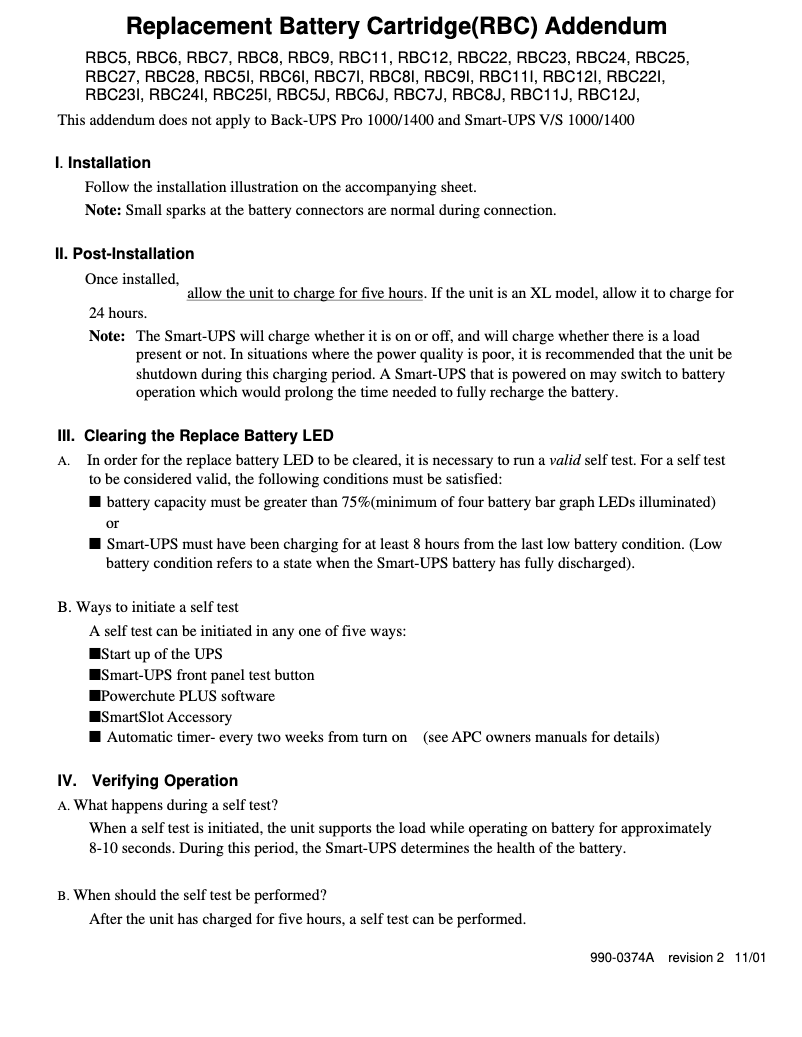 First page image of the manual for RBC18