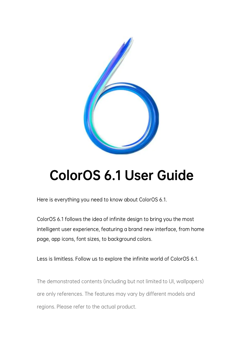 First page image of the manual for Q