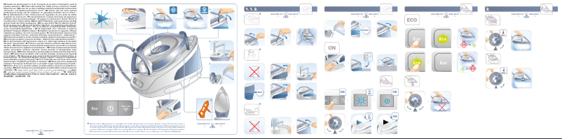 First page image of the manual for Express Essential SV6116C0