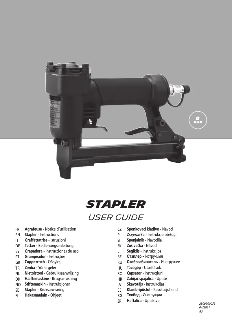 Page 1 of the manual User Manual Abac G-302