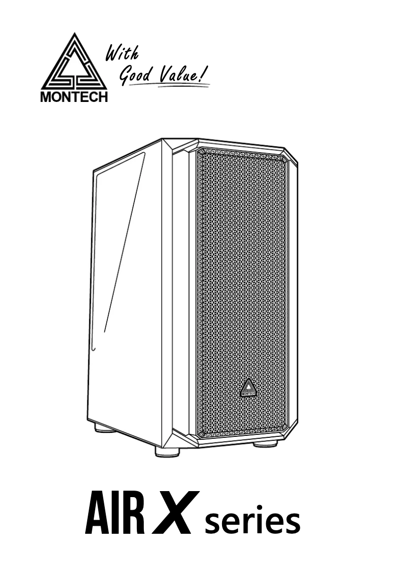 Page 1 of the manual User Manual Montech Air X