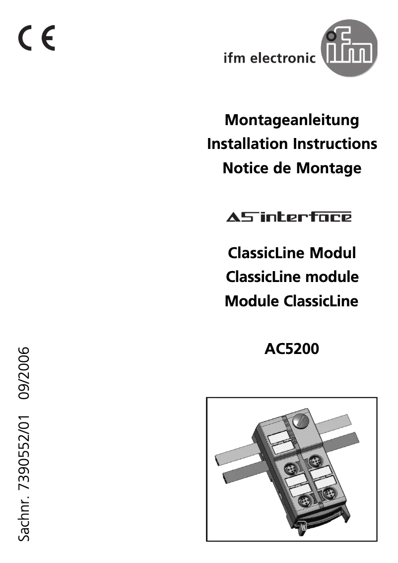 First page image of the manual for AC5200