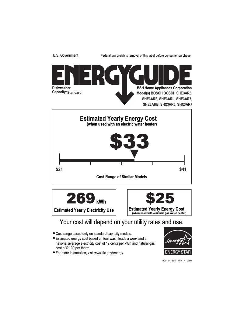 First page image of the manual for Ascenta SHE3AR76UC