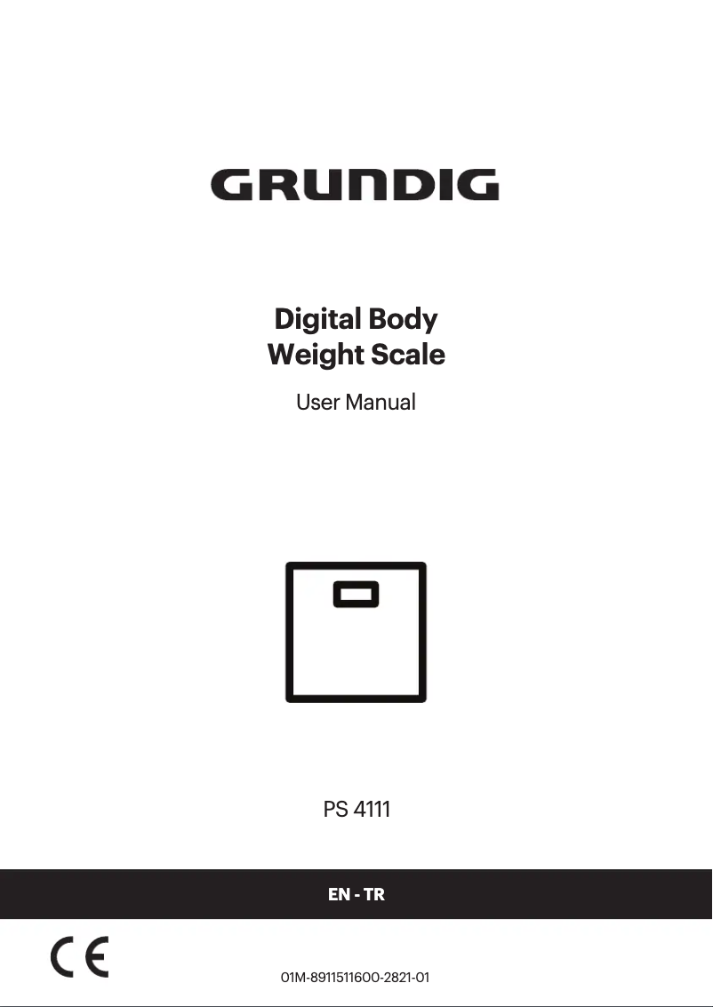 Page 1 of the manual User Manual Grundig PS 4111