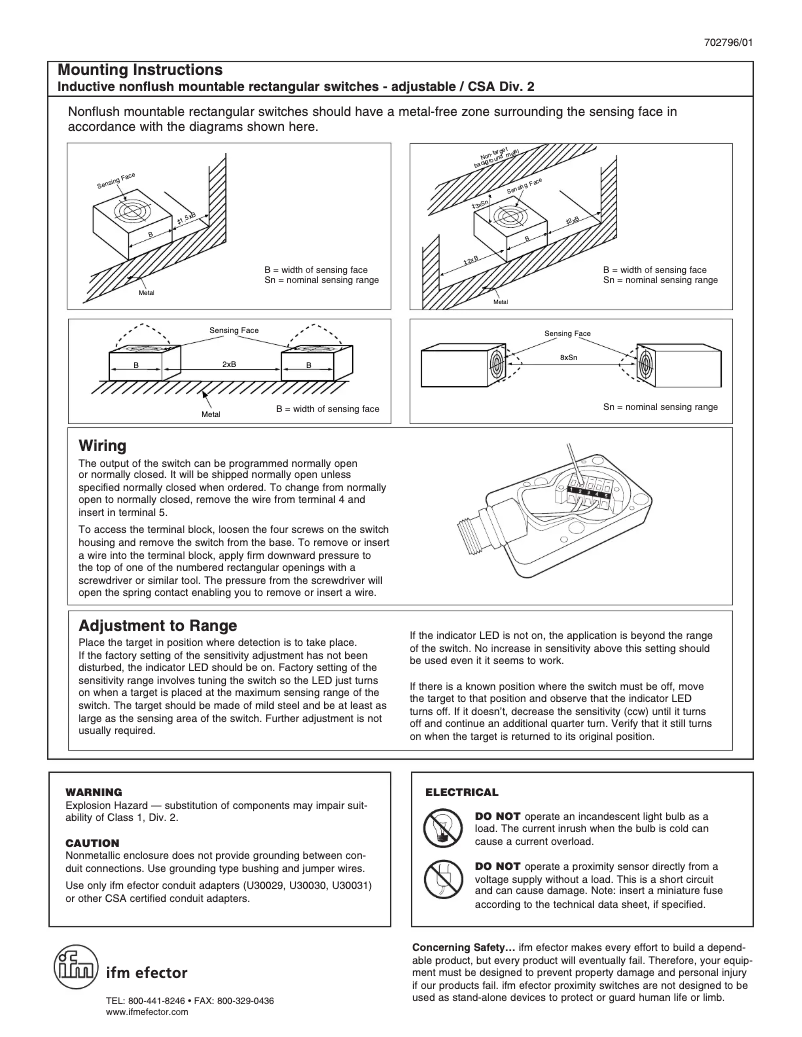 Page 1 of the manual User Manual IFM ID3508
