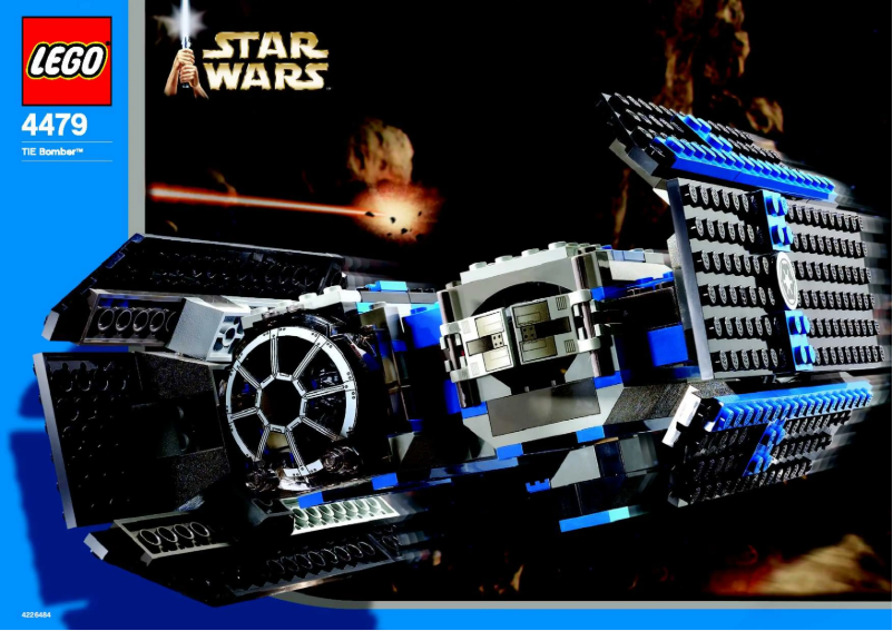 Page 1 of the manual User Manual Lego TIE bomber (TM)