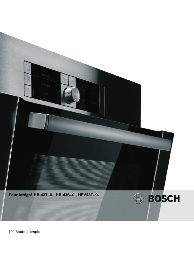 First page image of the manual for HBA43S460E