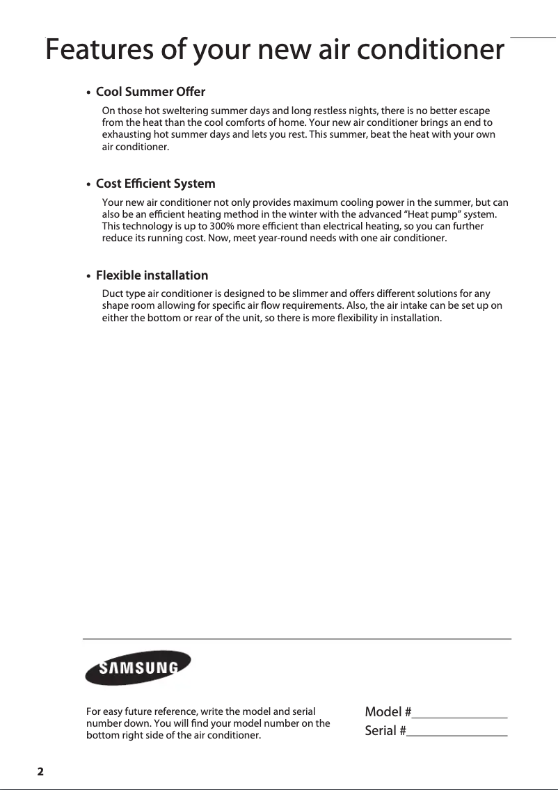 First page image of the manual for NS060SHREB