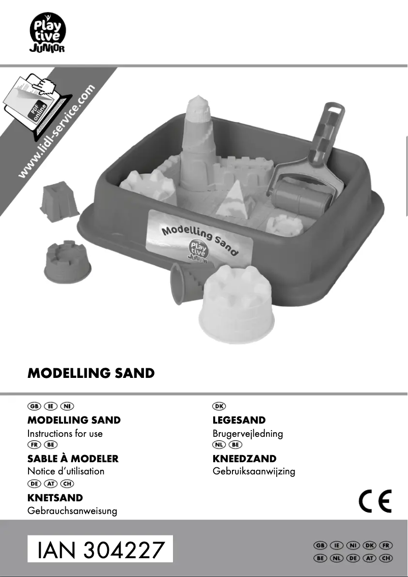 First page image of the manual for IAN 304227