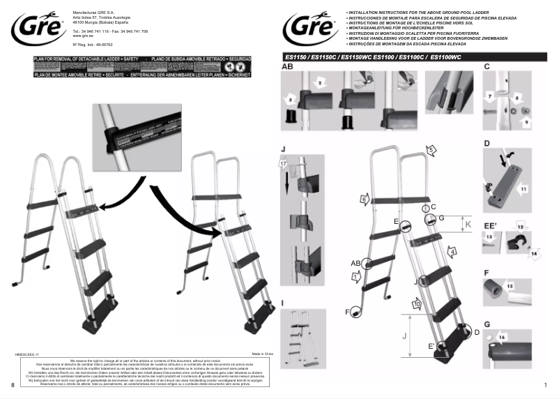Page 1 of the manual User Manual Gre KIT460ECOB