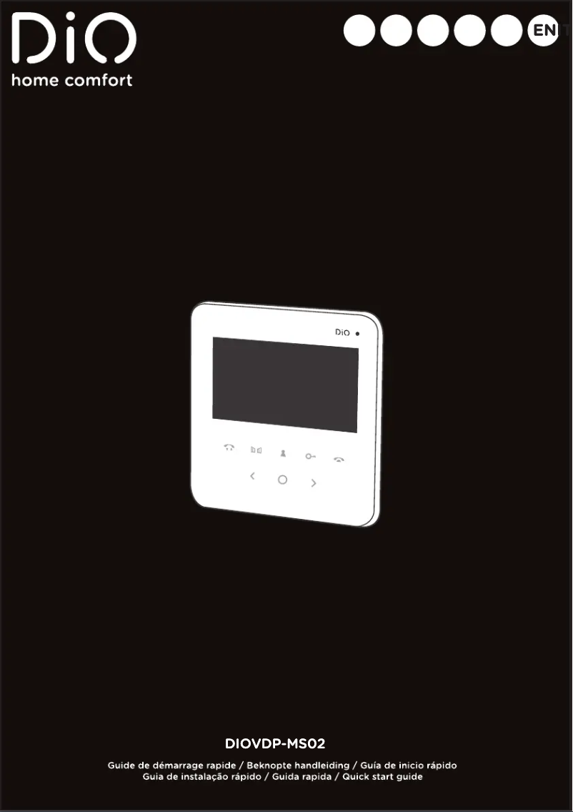 First page image of the manual for DiOVDP-MS02