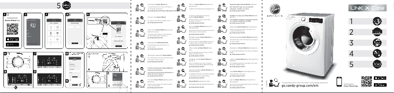 First page image of the manual for HSX4 1475T3/1-S