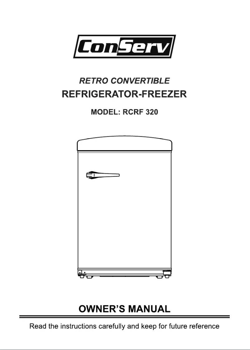 Page 1 of the manual User Manual Equator RCRF320RCFR325