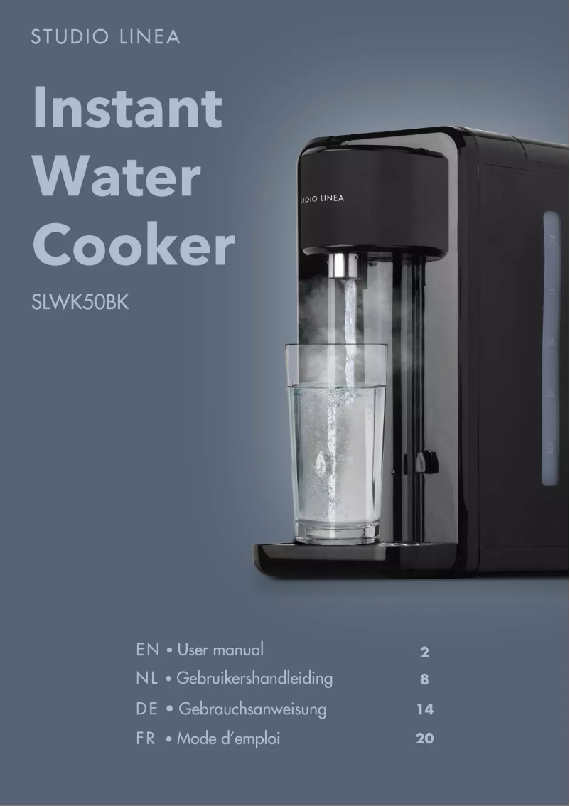 First page image of the manual for SLWK50BK