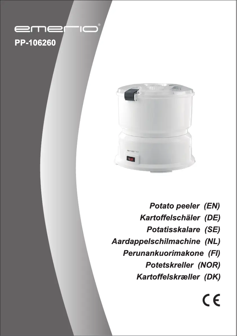 Page 1 of the manual User Manual Emerio PP-106260