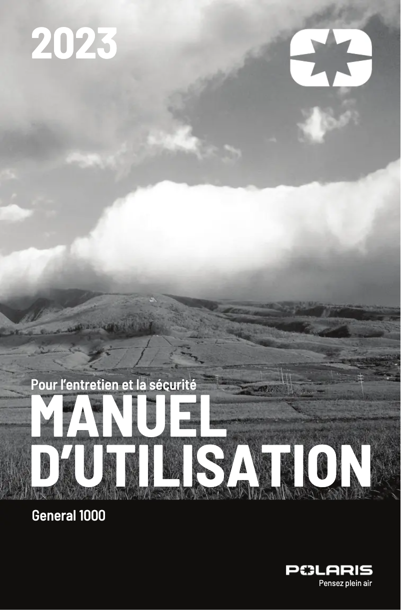 First page image of the manual for General 1000 Sport (2023)