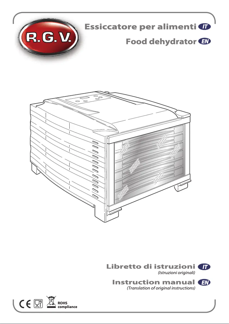 First page image of the manual for Digital Dried